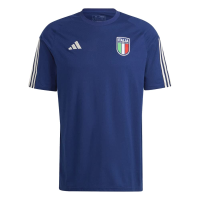 adidas Italy Tiro 23 Cotton T-Shirt (as1, Alpha, m, Regular, Regular) Dark Blue