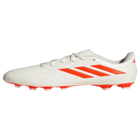 adidas Copa Pure.4 Flexible Ground Football Shoe, Off White/Solar Orange/Off White, 3.5 US Unisex Little Kid