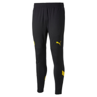 PUMA Men's Standard Borussia Dortmund Training Pants, Black-Cyber Yellow, Large