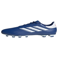 adidas Unisex Copa Pure II.4 Flexible Ground Football Boots Sneaker, Lucid Blue/White/Solar Red, 9.5 US Men
