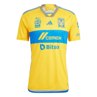 adidas Tigres UANL Home Jersey 23/24 (US, Alpha, 3X-Large, Regular, Regular) Yellow