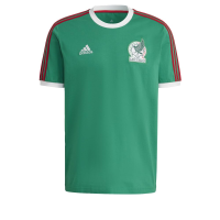 adidas Mexico 3-Stripes Tee Men's, Green, Size M