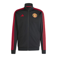 adidas Men's Manchester United DNA Track Top, Black, X-Large