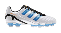 adidas P Absolion TRX FG Junior Soccer Shoes (us_Footwear_Size_System, Big_Kid, Numeric, Medium, Numeric_5_Point_5) White/Blue