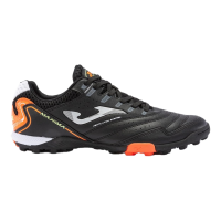 Joma Maxima Adult Turf Soccer Shoe Black/Orange