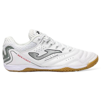 Joma Maxima 2302 in MAXW2302IN, Mens, White/Silver, 8.5 US