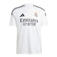 adidas Real Madrid Men’s Stadium Home Jersey 2024/25 (US, Alpha, X-Large, Regular, Regular, White)