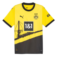PUMA Borussia Dortmund BVB 23/24 Home Jersey (as1, Alpha, x_l, Regular, Regular) Yellow/Black