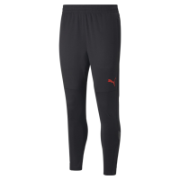 PUMA Men's A.c. Milan Training Pants, Black-Asphalt, M