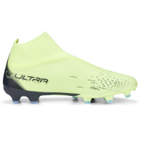 PUMA Ultra Match+ Laceless Firm Ground/Artificial Ground Fizzy Light/Parisian Night/Blue Glimmer 7.5 D (M)