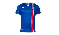 2016-2017 Iceland Home Errea Football Shirt