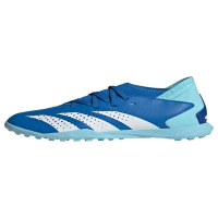 adidas Predator Accuracy.3 Turf Sneaker, Bright Royal/White/Bliss Blue, 11 US Unisex Little Kid
