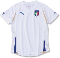 PUMA Italia Women's Away Soccer Jersey 10/12 (Large) White