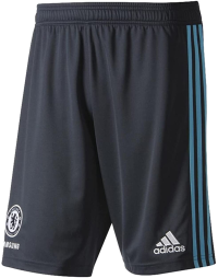 adidas Men's Chelsea FC Training Shorts (Small) Navy