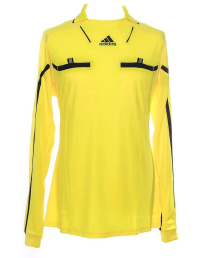 adidas Referee Long Sleeve Men's Jersey (S) Yellow/Black