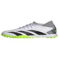 adidas Unisex Predator Accuracy.3 Turf Sneaker, White/Core Black/Lucid Lemon, 11.5 US Men