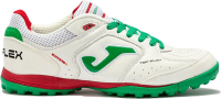 Joma Shoes Top Flex Code TOPS2202TF, White Green, 11 US