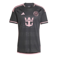 adidas Inter Miami CF Men’s Authentic Away Jersey 23/24 (US, Alpha, 3X-Large, Regular, Regular, Black/Bliss Pink)