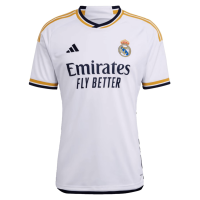 adidas Youth Soccer Real Madrid 23/24 Home Jersey - Elegance, Style, and Comfort with Moisture-Wicking AEROREADY Technology (as1, Alpha, s, Regular) White