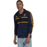 adidas Tigres UANL 2021-22 3-Stripes Track Top (Night Indigo/Collegiate Gold, X-Large)