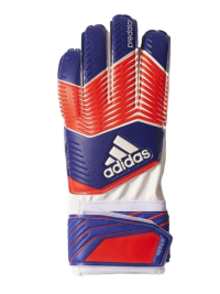 adidas Performance Predator Junior Goalie Gloves,Night Flash Purple/Solar Red/White, Size 8