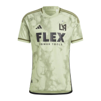 adidas LAFC Away Men's Authentic Jersey 23/24 (US, Alpha, 3X-Large, Regular, Regular, Green)