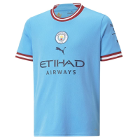 PUMA Manchester City Youth Home Jersey 22/23 (as1, Alpha, x_l, Regular, X Large) Sky Blue