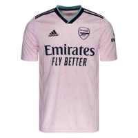 adidas Men's Soccer Arsenal 22/23 Third Jersey (as1, Alpha, s, Regular, Regular, Small) Pink
