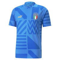 PUMA Italy Home PRE-Match Men's Jersey (S) Blue