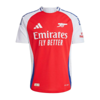adidas Arsenal Authentic Men's Home Jersey 24/25 (US, Alpha, X-Large, Regular, Regular, Better Scarlet/White)