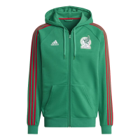 adidas Mexico Full-Zip Hoodie (as1, alpha, xx_l, regular, regular, XX Large) Vivid Green