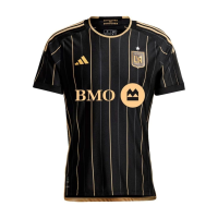 adidas LAFC Men's Authentic Home Jersey 24/25 (US, Alpha, 3X-Large, Regular, Regular, Black)