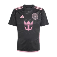 adidas Inter Miami CF Kid’s Away Jersey 23/24 (US, Alpha, X-Large, Regular, Black/Bliss Pink)