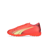 PUMA Men's ULTRA PLAY TURF TRAINING Soccer Shoe, Fiery Coral-Fizzy Light-PUMA Black, 12