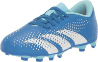 adidas Predator Accuracy.4 Flexible Ground Sneaker, Bright Royal/White/Bliss Blue, 4.5 US Unisex Big Kid