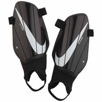 Nike Charged Soccer Shinguards Black/White Size X-Large