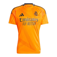 adidas Real Madrid Men’s Stadium Away Jersey 2024/25 (US, Alpha, XX-Large, Regular, Regular, Crew Orange)