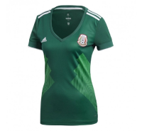 adidas Women's Mexico Replica Home Green 2017/18 (XL)