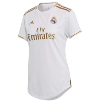 adidas Women's Real Madrid Home Jersey 2019-20 (White/Gold) (XS)