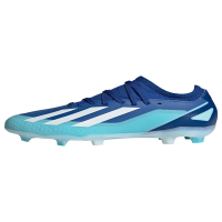 adidas Soccer X Crazylight.3 Firm Ground (Little Kid/Big Kid) Bright Royal/White/Solar Red 1.5 Little Kid M