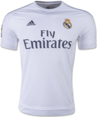 adidas Real Madrid Authentic Adizero Home Soccer Jersey 2015/16 (White) XX-Large