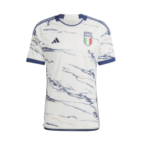adidas Italy Mens Away Jersey 2023 Replica (US, Alpha, 3X-Large, Regular, Regular, Off White)