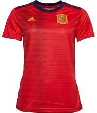 adidas Women's Spain 2019-20 Home Jersey (Red) Size: XXS