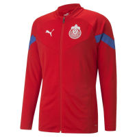 PUMA Men's Standard CHG Training Jacket, Red-Electric Blue Lemonade, Small