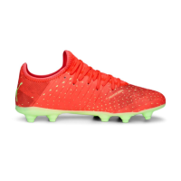 Puma Men's Future Z 4.4 Firm Artificial Ground Sneaker, Fiery Coral-Fizzy Light Black-Salmon, 10.5