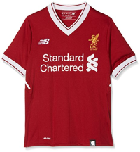 New Balance Liverpool FC Home Junior SS Jersey [Red Pepper] (M)