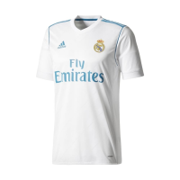 adidas Real Madrid Authentic Home Soccer Jersey (2XL) White