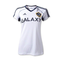 adidas LA Galaxy Home Womens Jersey- 2012 (M) White
