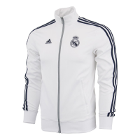 Adidas Real Madrid 3S Track Top (White/Navy) (Medium)