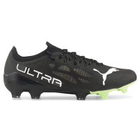 Puma - Mens Ultra 1.4 Fg/Ag Shoes, Size: 10 M US, Color: Puma Black/Puma White/Fizzy Light